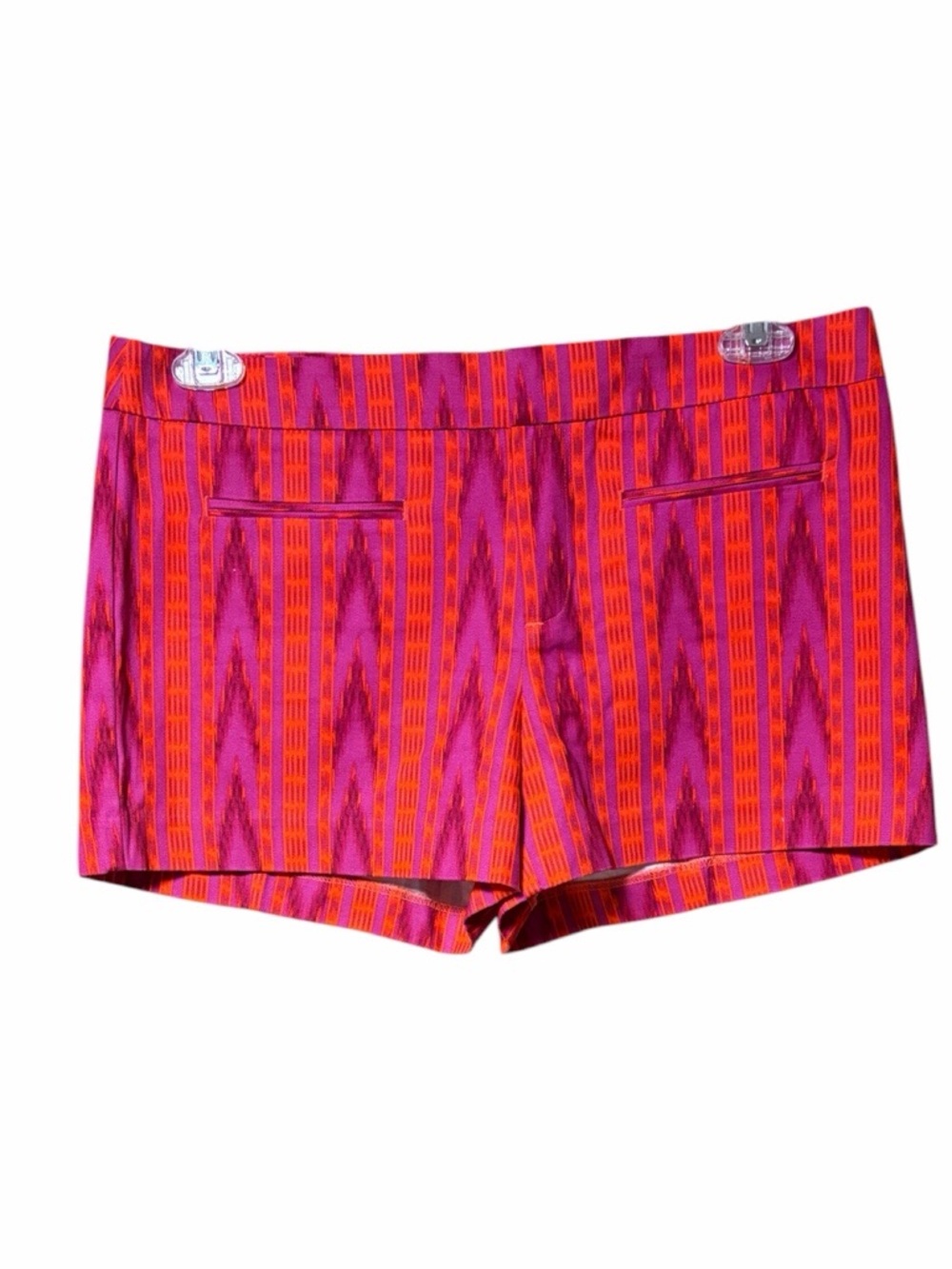 Gap Printed Canvas Clean Front Chino Shorts NWT